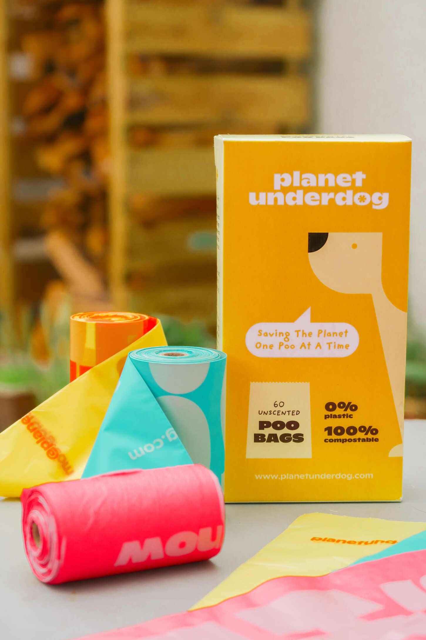 Planet Underdog: sweary compostable poo bags that will brighten your day